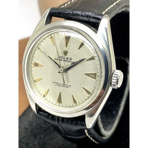 Rolex Oyster Perpetual 6084 Chronometer Men's Watch Swiss Automatic Vint… - Picture 1 of 15